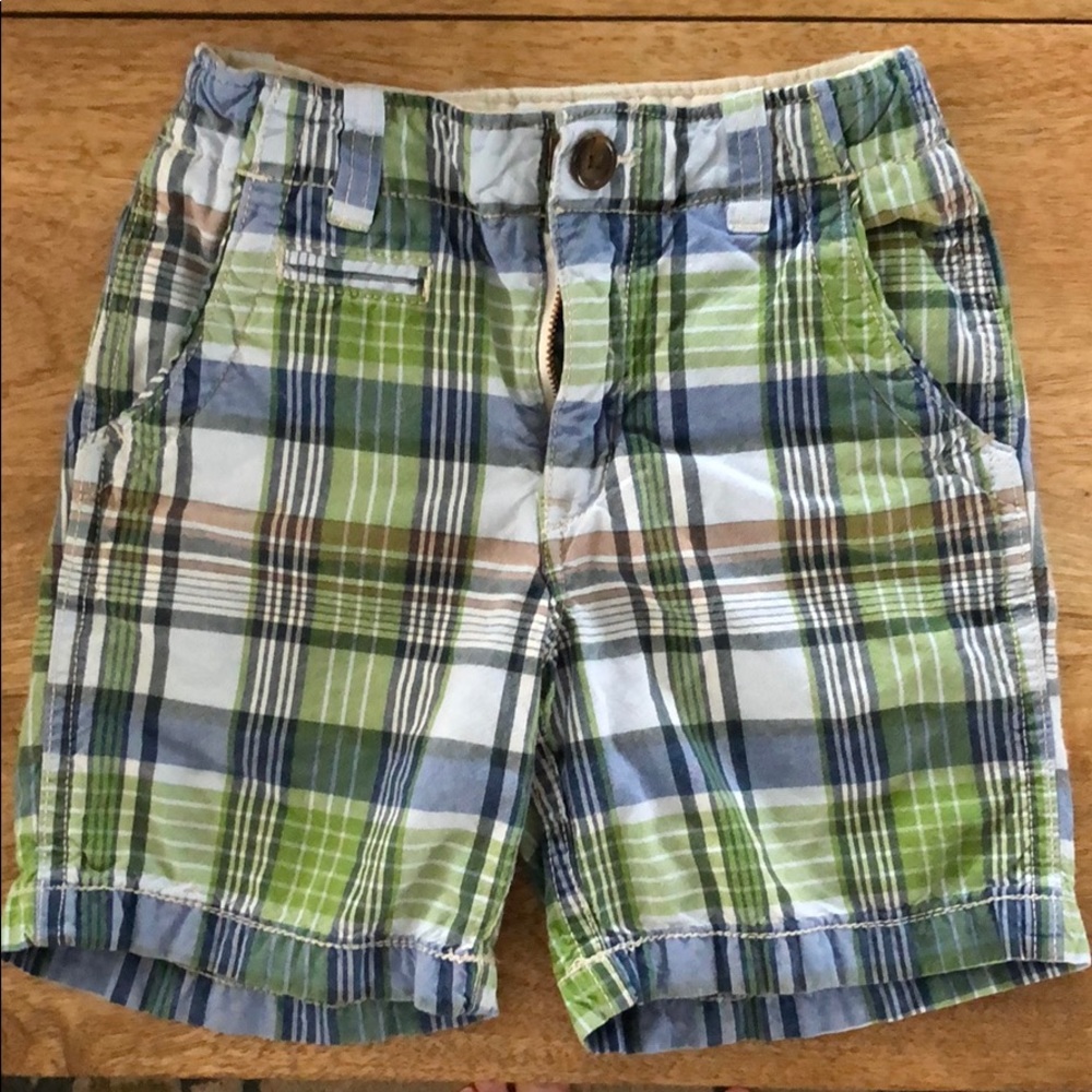 Boys madras shorts